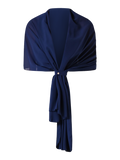 Stola in Georgette Blu