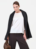 Blusa panna in raso
