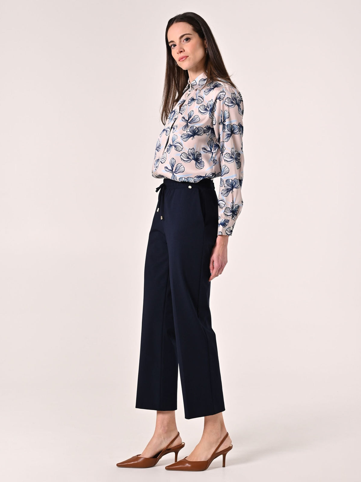Pantaloni Blu in Punto Milano