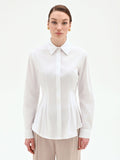 Camicia bianca con baschina