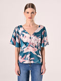 Blusa stampa Floreale