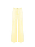 Pantaloni Gialli in Raso