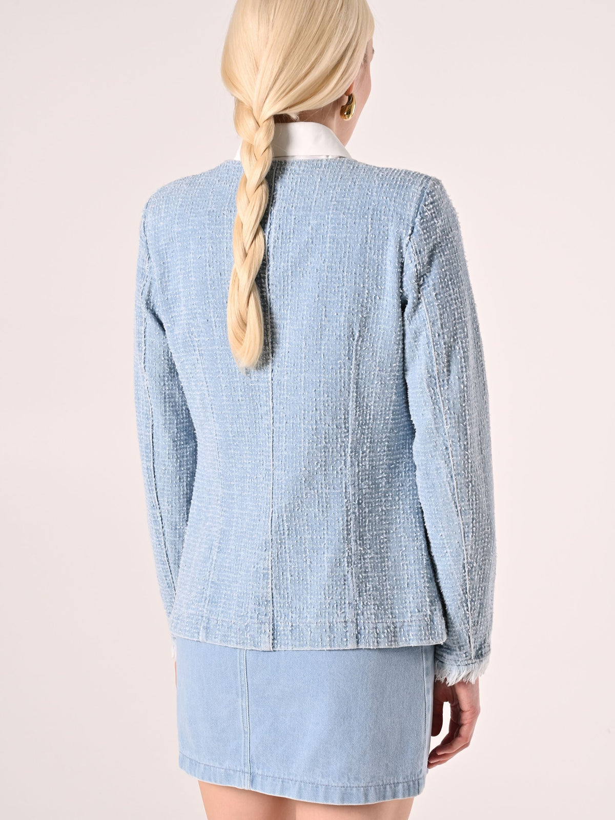 Giacca in Denim Chiaro