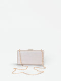 Clutch Oro Glitter con chiusura Gioiello