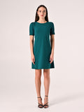 Abito A-Line Verde Reale