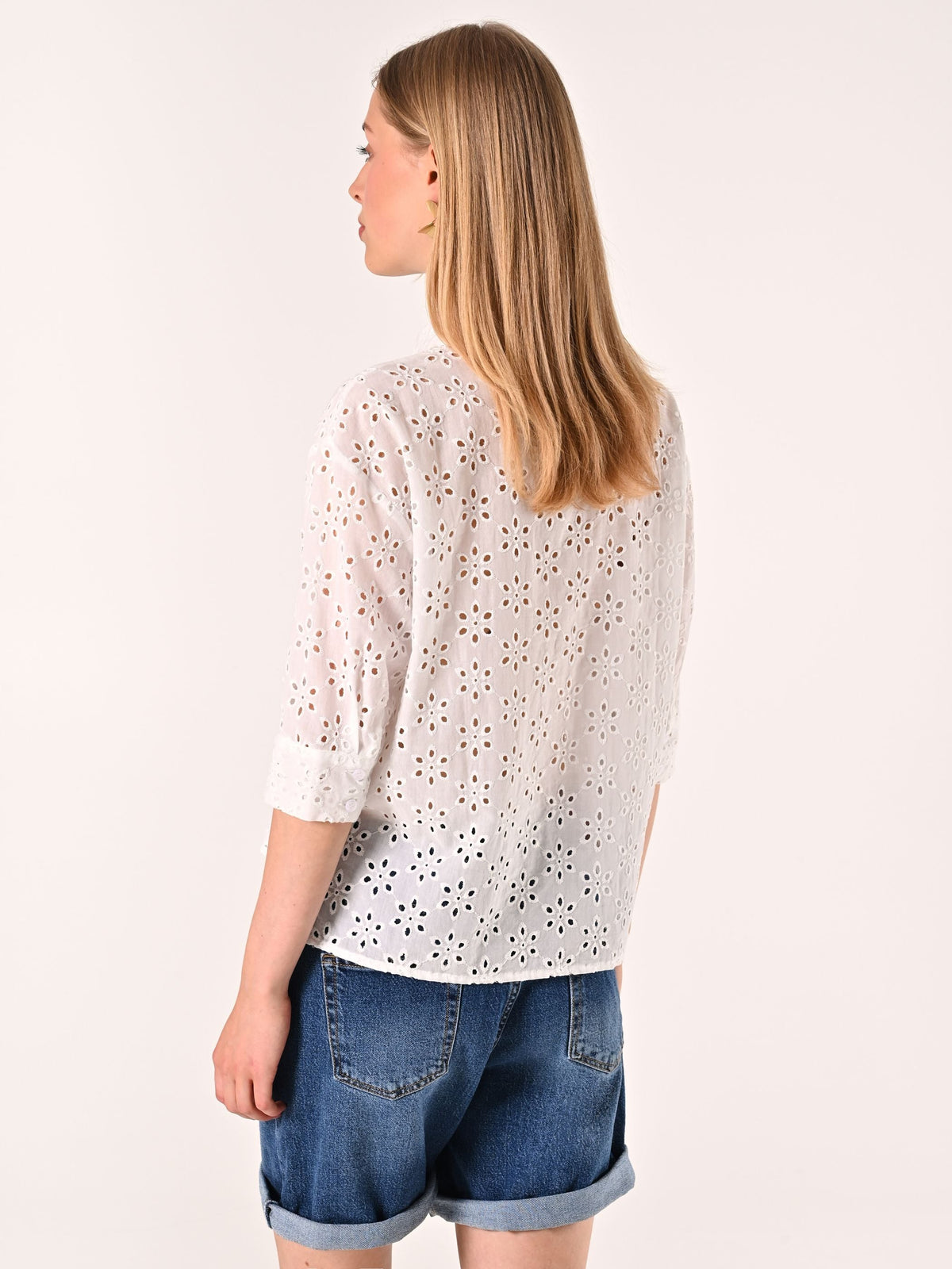 Camicia in Sangallo Bianca