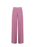 Pantalone palazzo rosa antico in raso