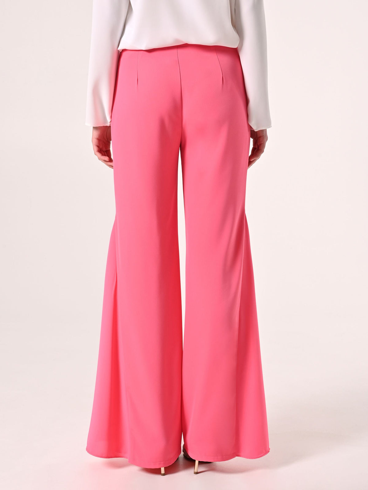 Pantaloni in Cadi color Camelia
