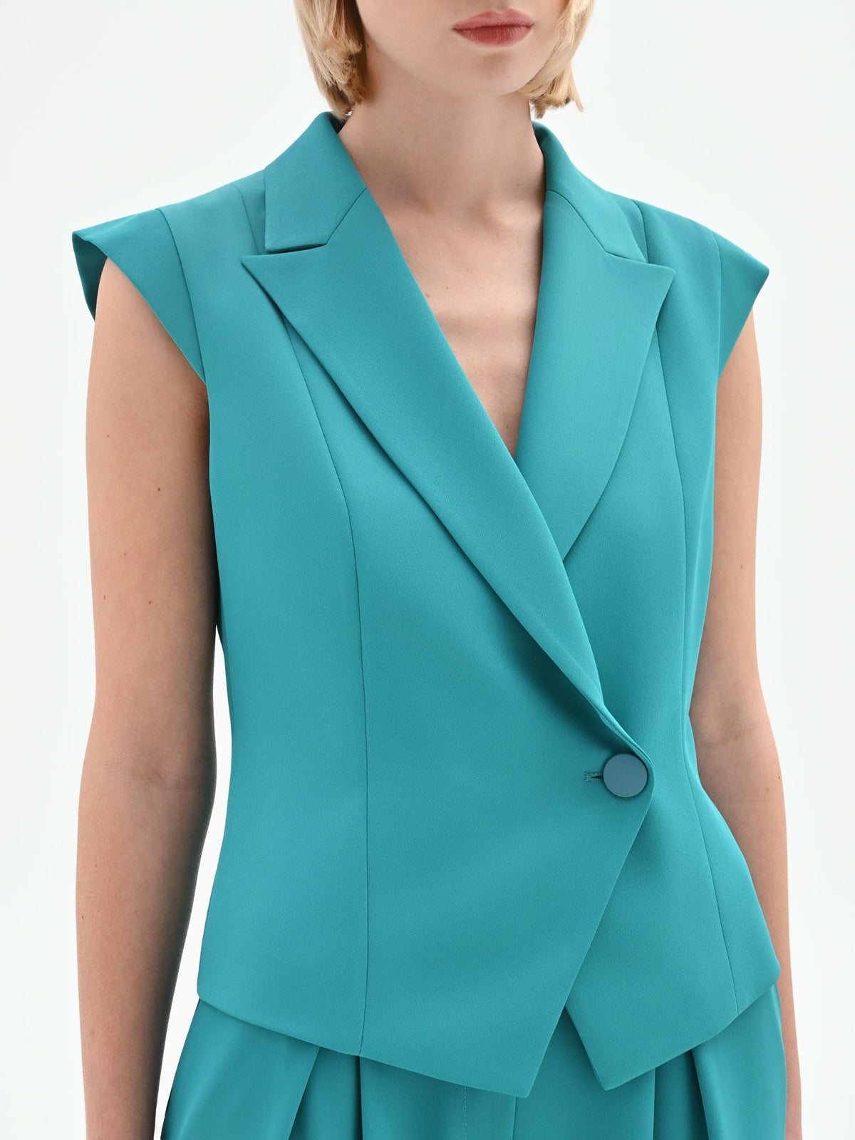 Gilet Studio verde smeraldo