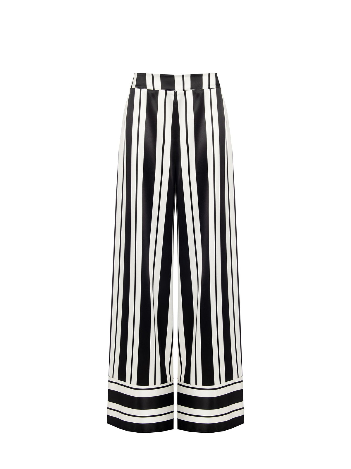 Pantaloni a Righe Black & White