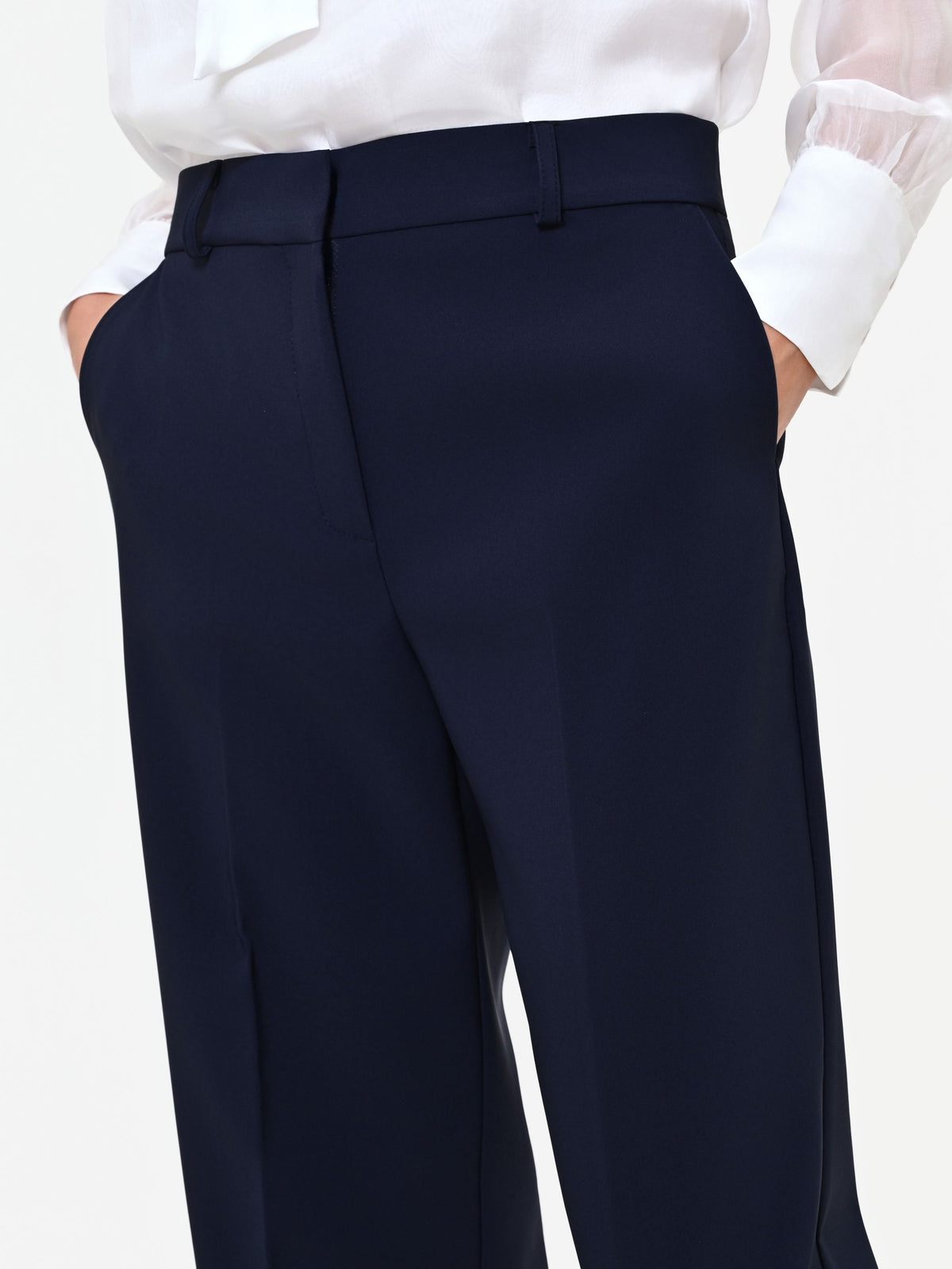 Pantalone Studio dritto blu navy