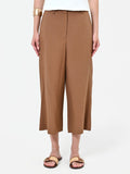 Pantaloni in Viscosa Marrone