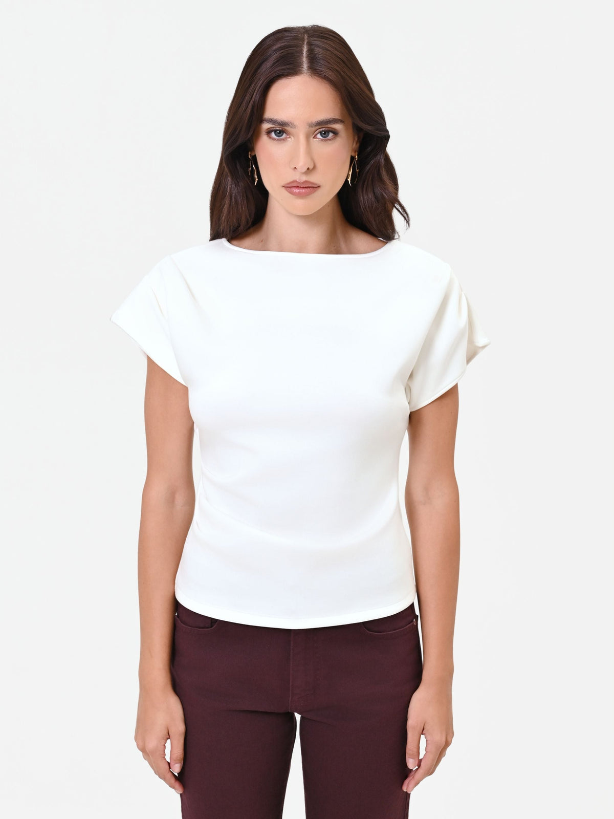 Tshirt in Tessuto Soft Strutturato