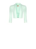 Giacca corta verde menta stile spencer