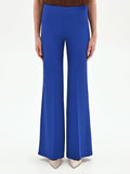 Pantalone a palazzo blu cina