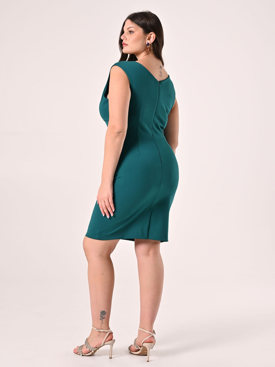 Tubino Curvy Verde Reale