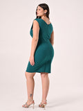 Tubino Curvy Verde Reale