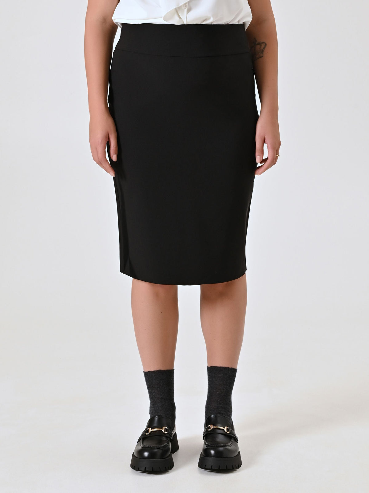 Gonna Curvy Tubino Nero