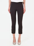 Pantalone moro marrone con spacchetto laterale