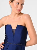 Abito Rinascimento atelier con Gonna a Ruota Blu