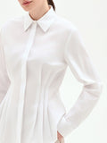 Camicia bianca con baschina