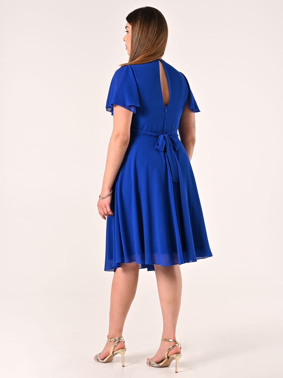 Abito Curvy Blu Cina