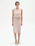 Gilet Studio sartoriale tortora beige