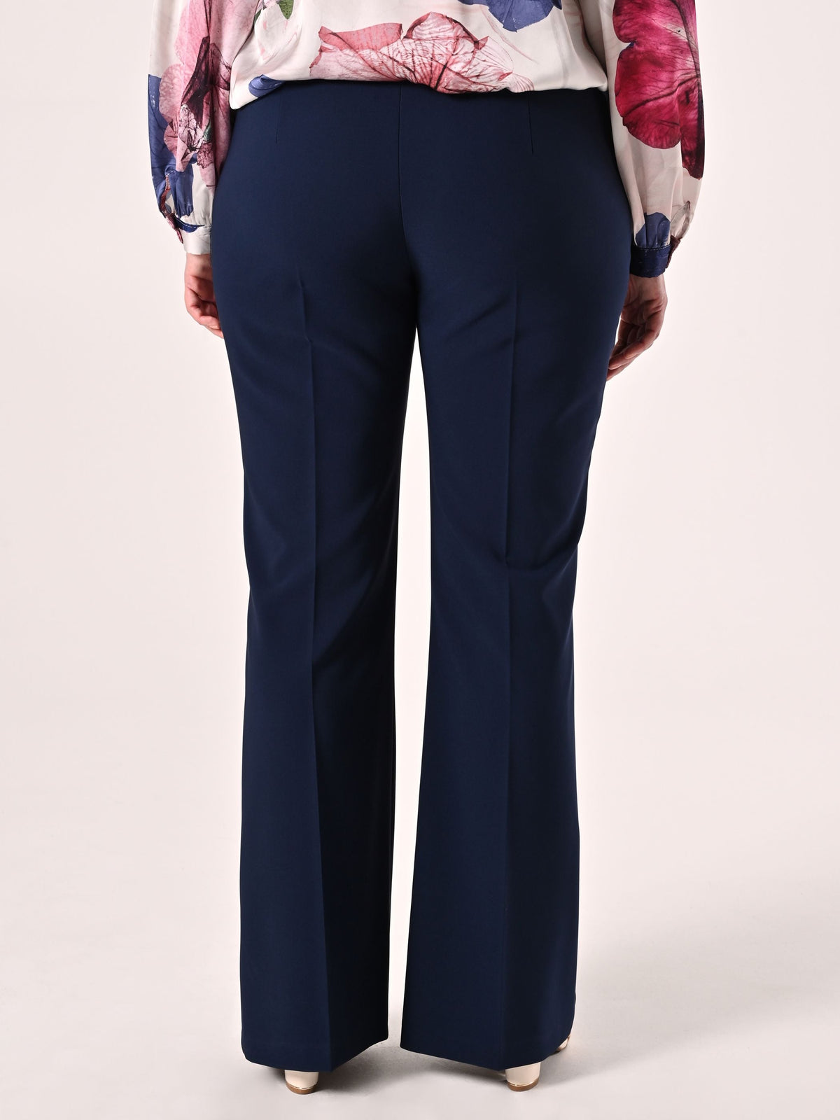 Pantaloni Curvy Blu