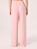 Pantaloni Ampi in Cadi Rosa