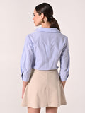 Camicia a Righe Incrociata