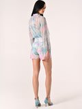 Shorts stampa Palme