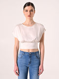 Blusa Bianca con Fiocco