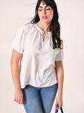 Top Curvy Bianco