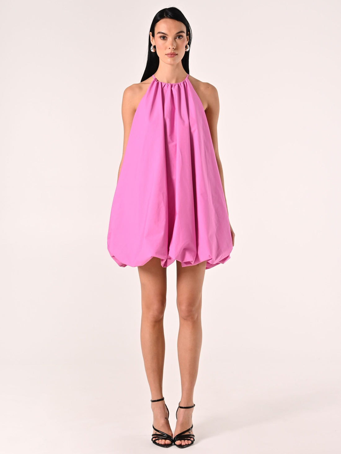 Abito Baloon Rosa Bubble in Cotone
