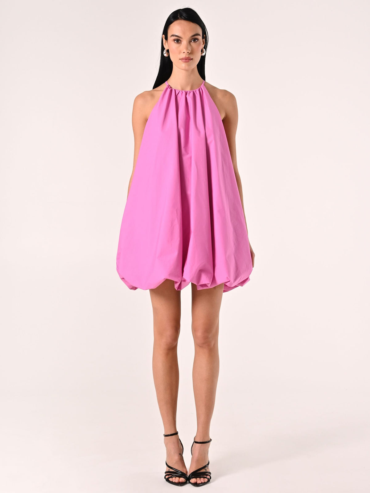 Abito Baloon Rosa Bubble in Cotone