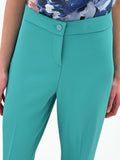 Pantalone a palazzo turchese azzurro