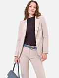 Giacca monopetto tortora beige