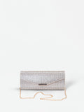 Pochette gioiello oro con micro strass
