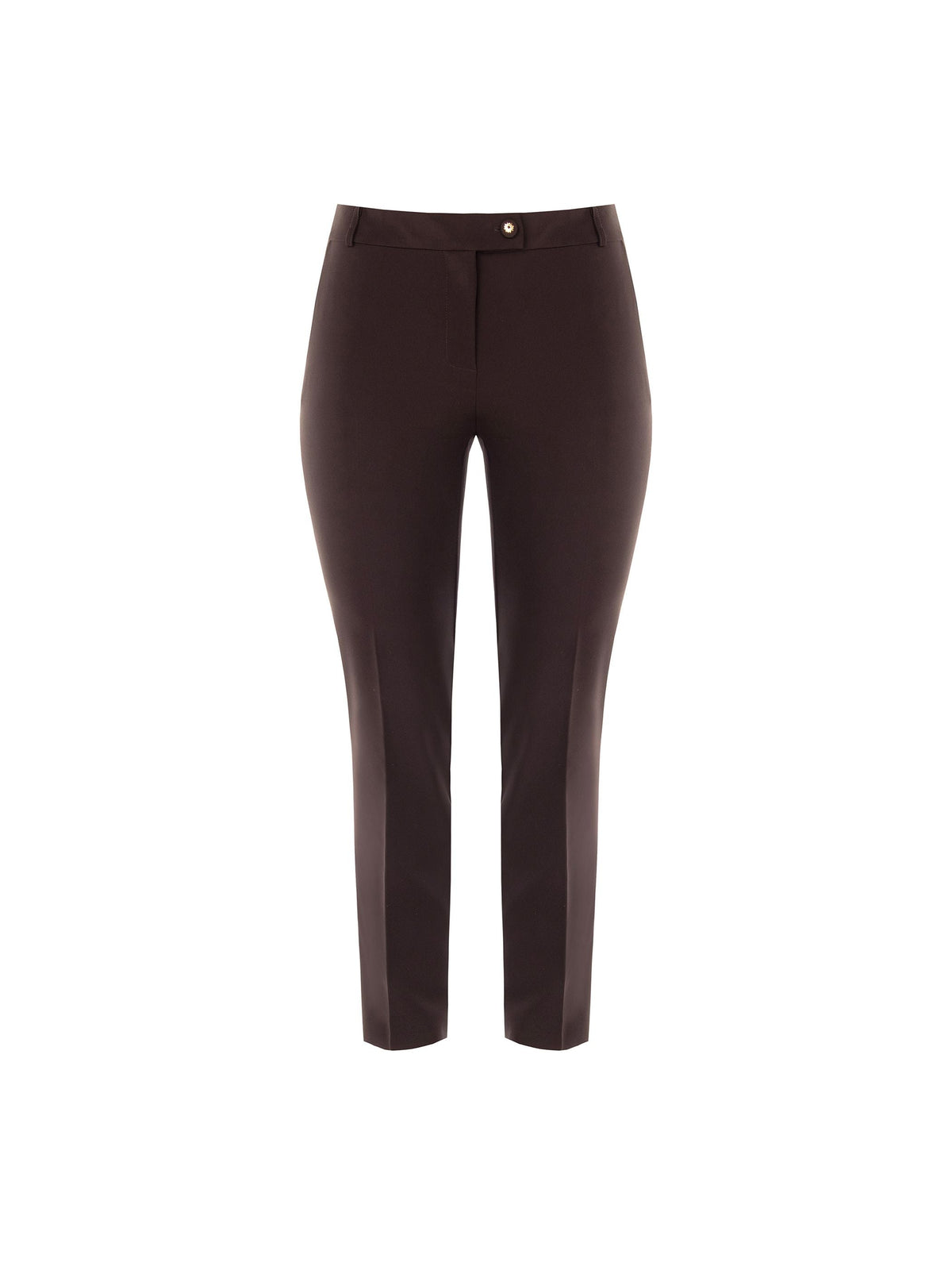 Pantalone Curvy a sigaretta moro marrone