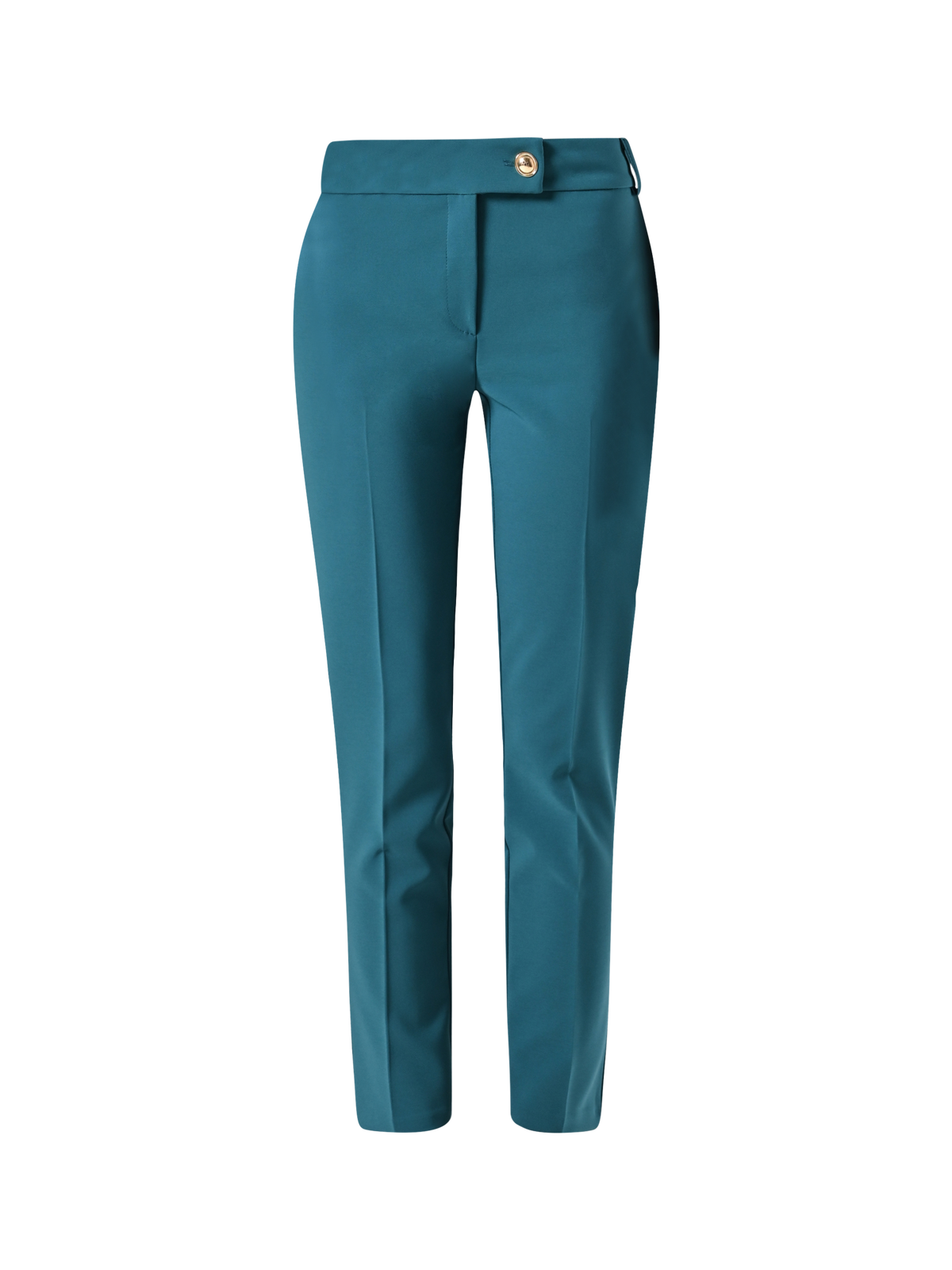 Pantaloni Verde Reale in Tessuto Tecnico