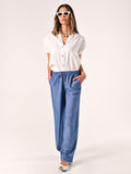 Pantaloni in Chambray