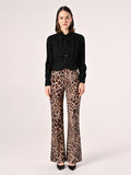 Pantalone Flared Animalier