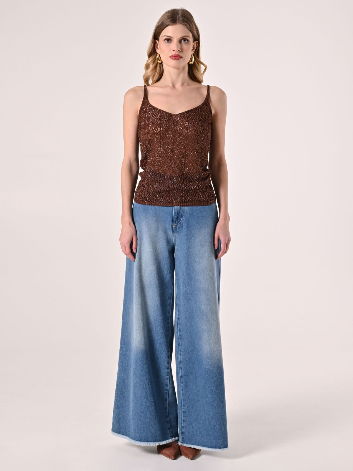 Top in Maglia Lurex