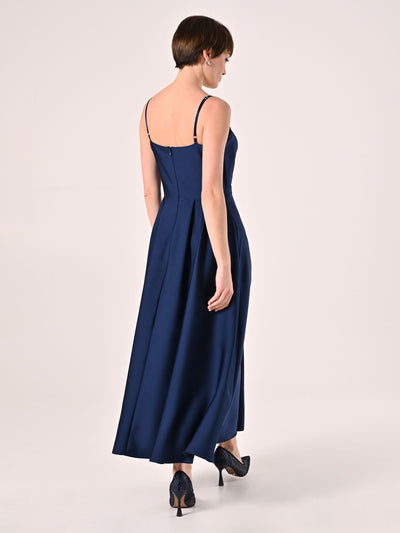 Abito a Ruota Blu Navy