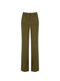 Pantaloni Verde Militare in Poliviscosa