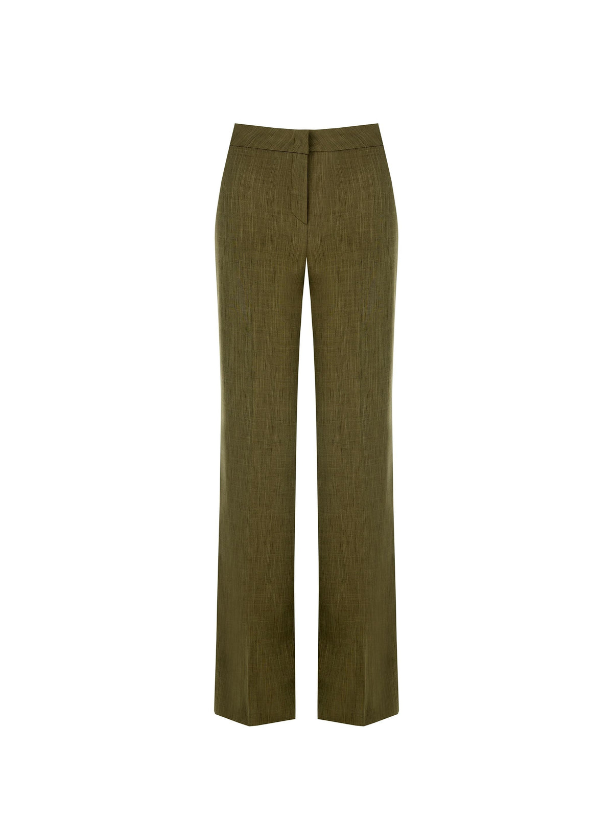 Pantaloni Verde Militare in Poliviscosa