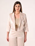 Spencer Lurex Curvy Beige