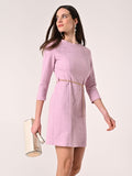 Tubino in Tweed Rosa