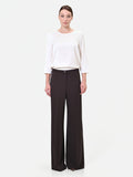 Pantalone largo cadi moro marrone