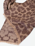 Sciarpa stampa animalier